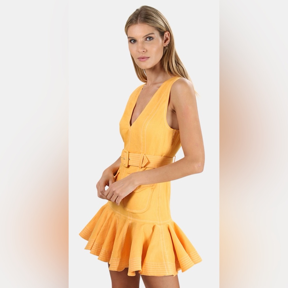 Zimmermann Mango Super Eight Safari Mini Dress EUC size 0